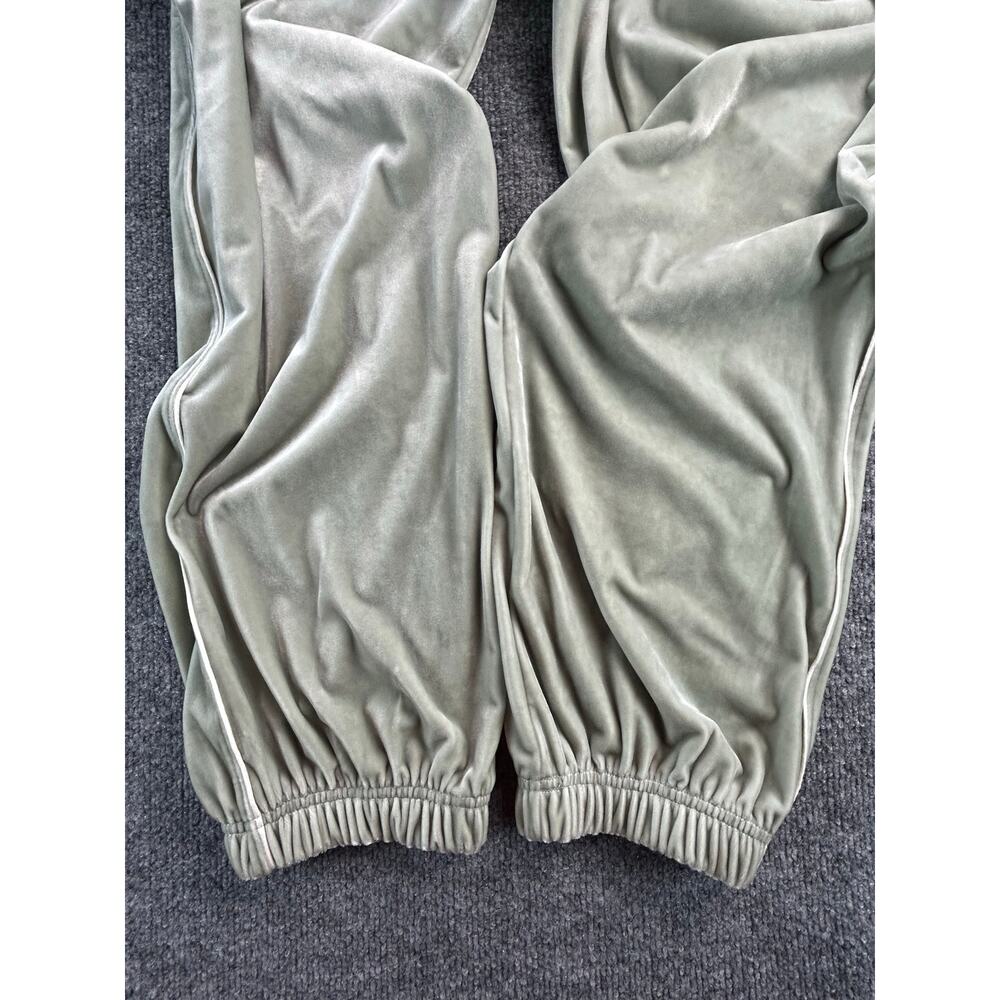Nike Velour Jogger Pants Women's Medium Sage Green Velvet Lounge Sweatpants - Picture 3 of 7